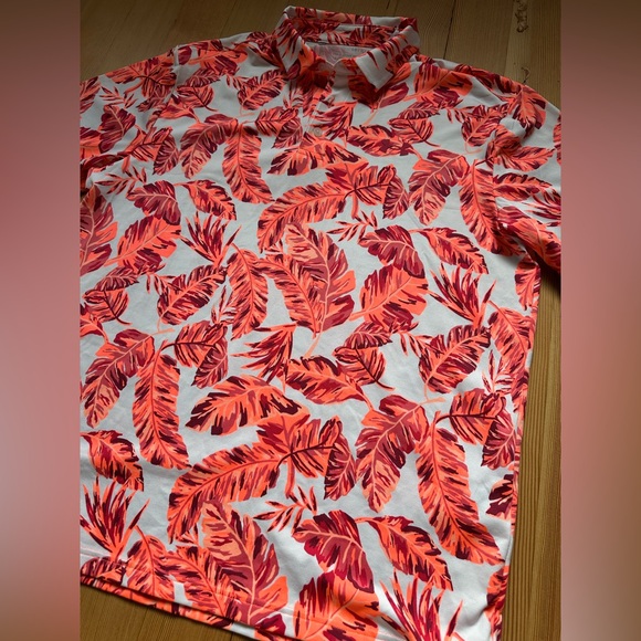 Under Armour The Playoff Polo Golf Shirt Floral Men’s Large AOP - Picture 4 of 7